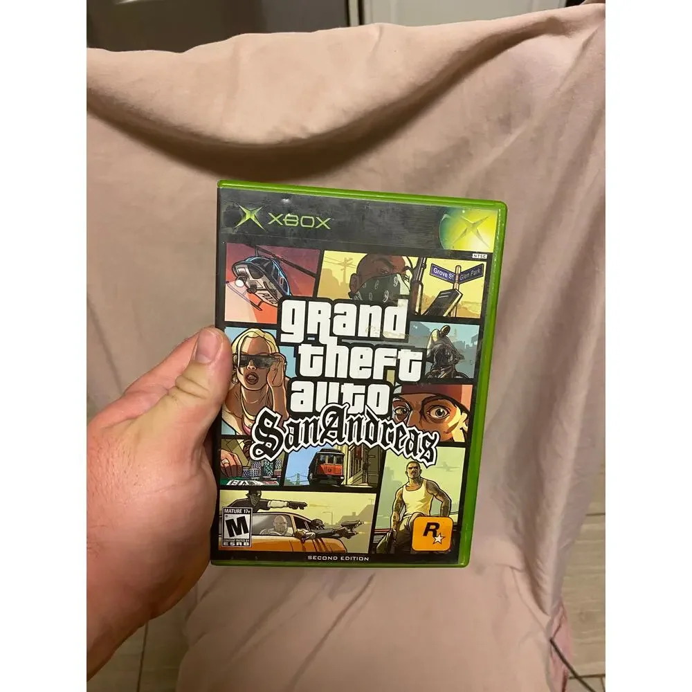Grand Theft Auto: San Andreas (Microsoft Xbox, 2005) CIB